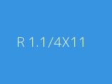 R 1.1/4X11 